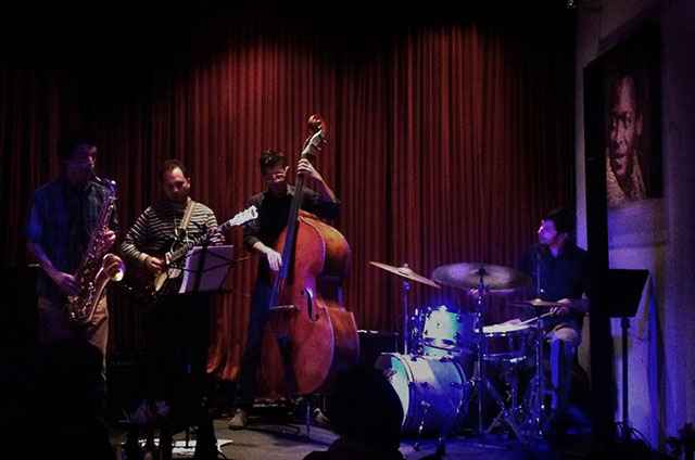 El cuarteto mexicano Jazz hacia el Sur propone una estrategia de autogestión y de alianza colectiva para hacer crecer la escena del jazz en Centroamérica. Foto cortesía del Colectivo Jazz hacia el Sur