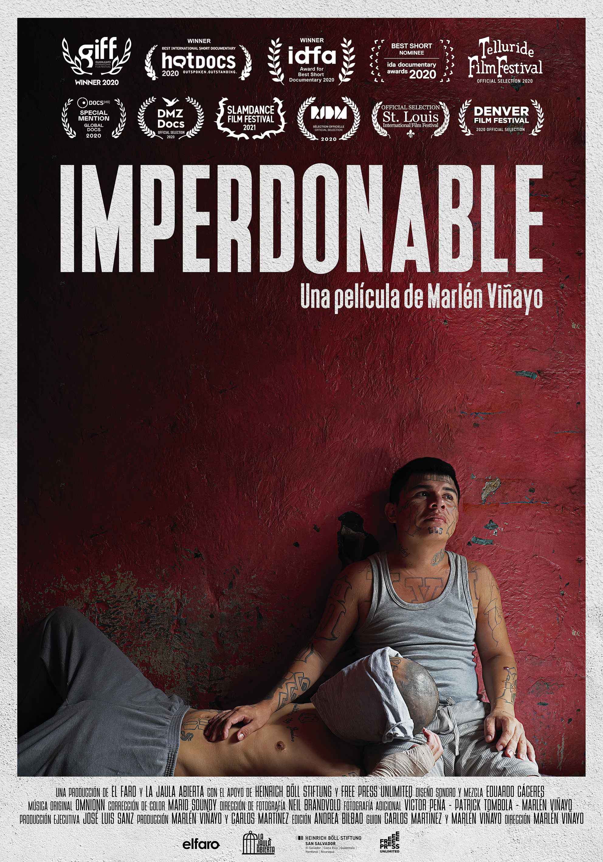 Poster del documental "Imperdonable"