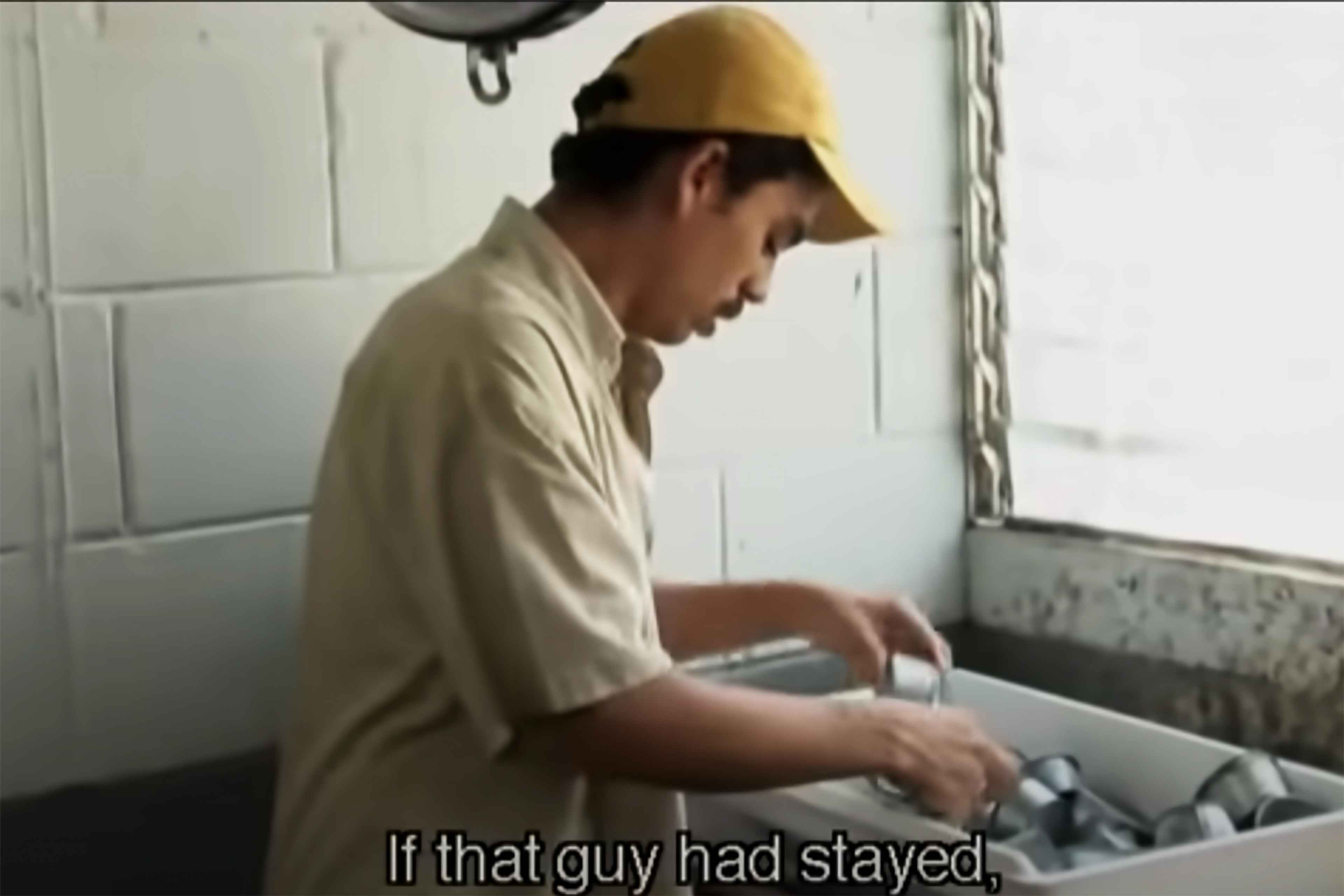 Rafael Eduardo J., alias 'Rafa', in a still from the 2007 documentary 'La Vida Loca', directed by Franco-Spanish photojournalist Cristian Poveda. Over the following years Rafa became one of the main leaders of the 18th Street Sureños gang in El Salvador. He has been a fugitive from justice since 2016.