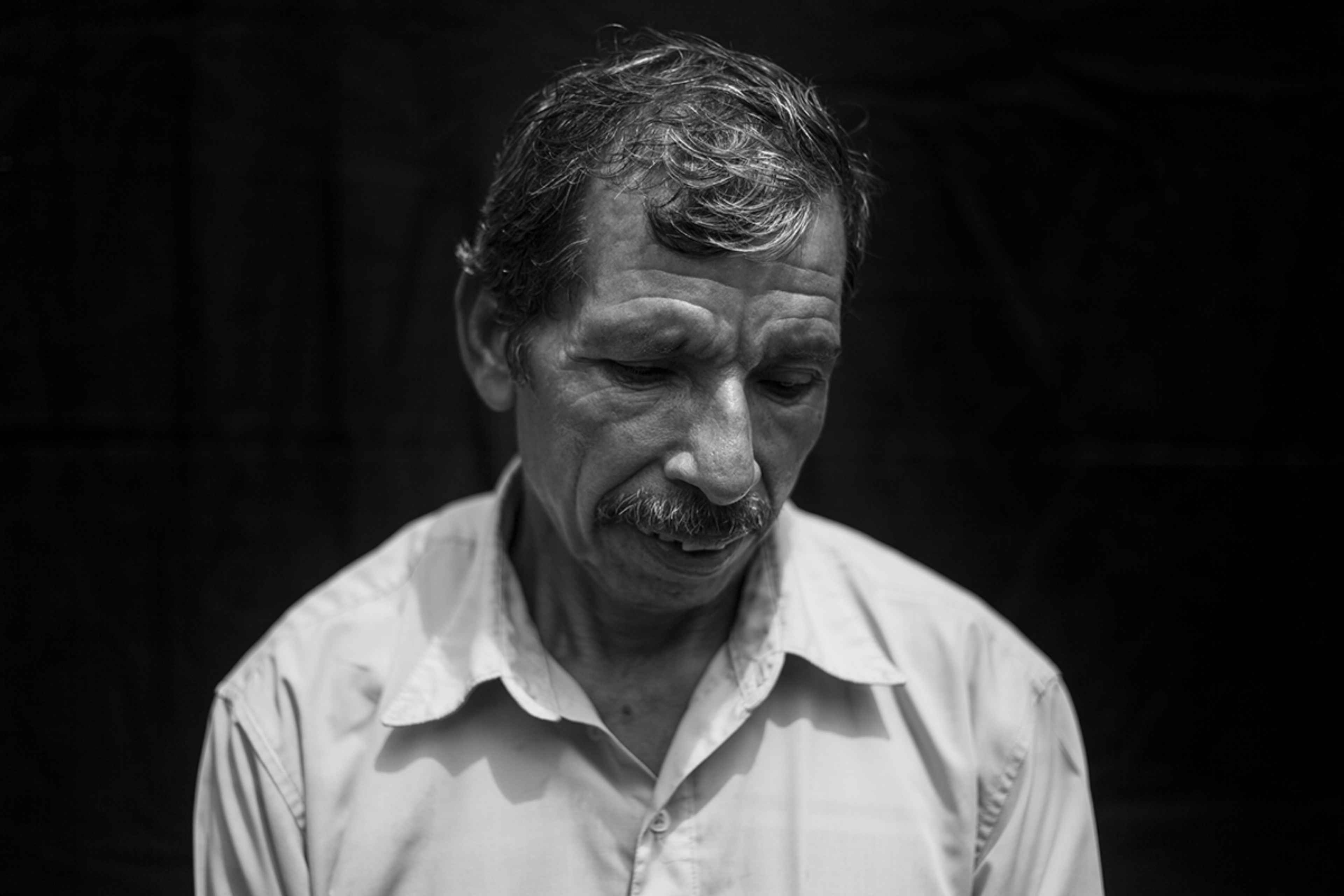 José Mariano Medina Zamora, 59, victim of Canoas: “It was 12 o’clock noon. We had been studying all morning, learning to read and write, and we had prepared rice and beans. I ordered two tortillas and ate them as I walked up the hill to watch the area. The soldiers had begun to harass us because we were a community organized in cooperatives. As I was climbing halfway up the hill, I heard the shooting. I came down at midnight and saw my wife machine-gunned, lying behind a pole. We got together with others from the community and began to carry the dead two by two, in a wheelbarrow, to the hole we opened. I don't have that idea of justice; I am content with whatever God does. I was 23 years old when this happened, and whoever killed her must be alive saying, ‘I was the one who killed those sons of bitches,’ because a guardsman does not change his mentality.”