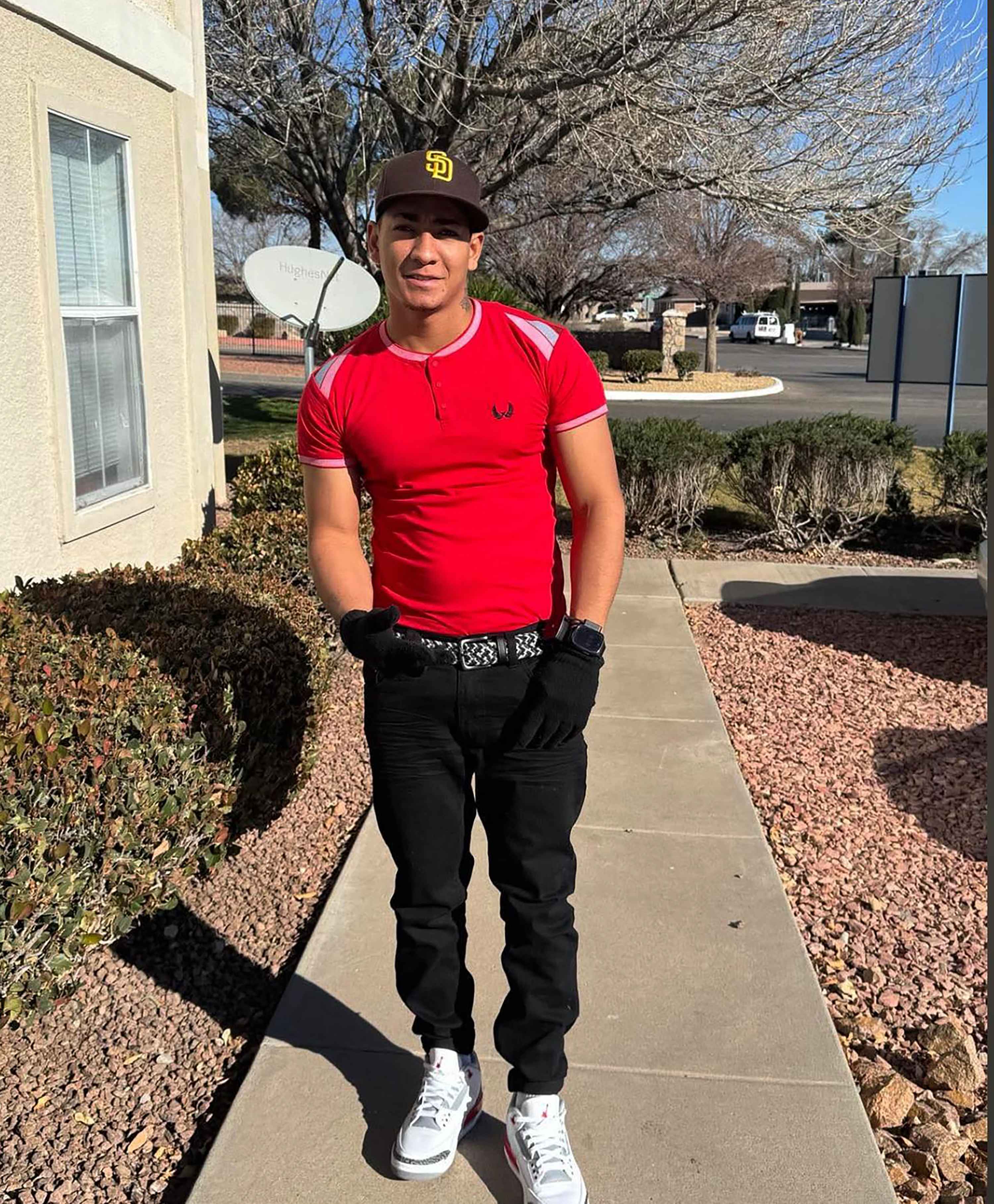 Jesús Ríos was working in construction in El Paso, Texas. His name appears among those sent to CECOT. Photo: Courtesy
